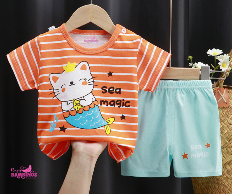 Home 50 Sea Magic T-shirt & Short Suit