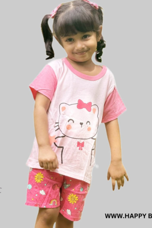 Meow -Kitty T-shirt & Short Suit 5 15 1