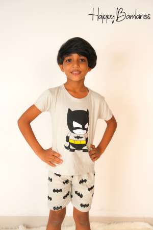 BAT MAN T Shirt and short Suit