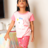 TINY UNICORN STAR T shirt & short suit 4 23 2