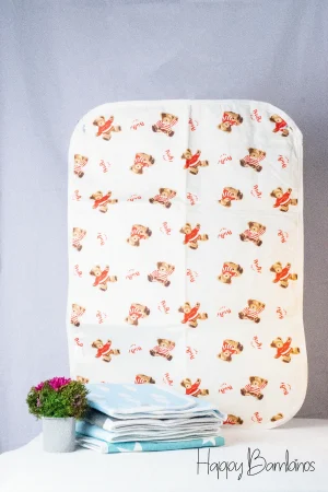 Cot Sheet (Red Bear)