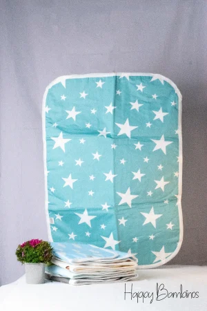 Cot Sheets 15 Cot Sheet (Star with Blue Color)