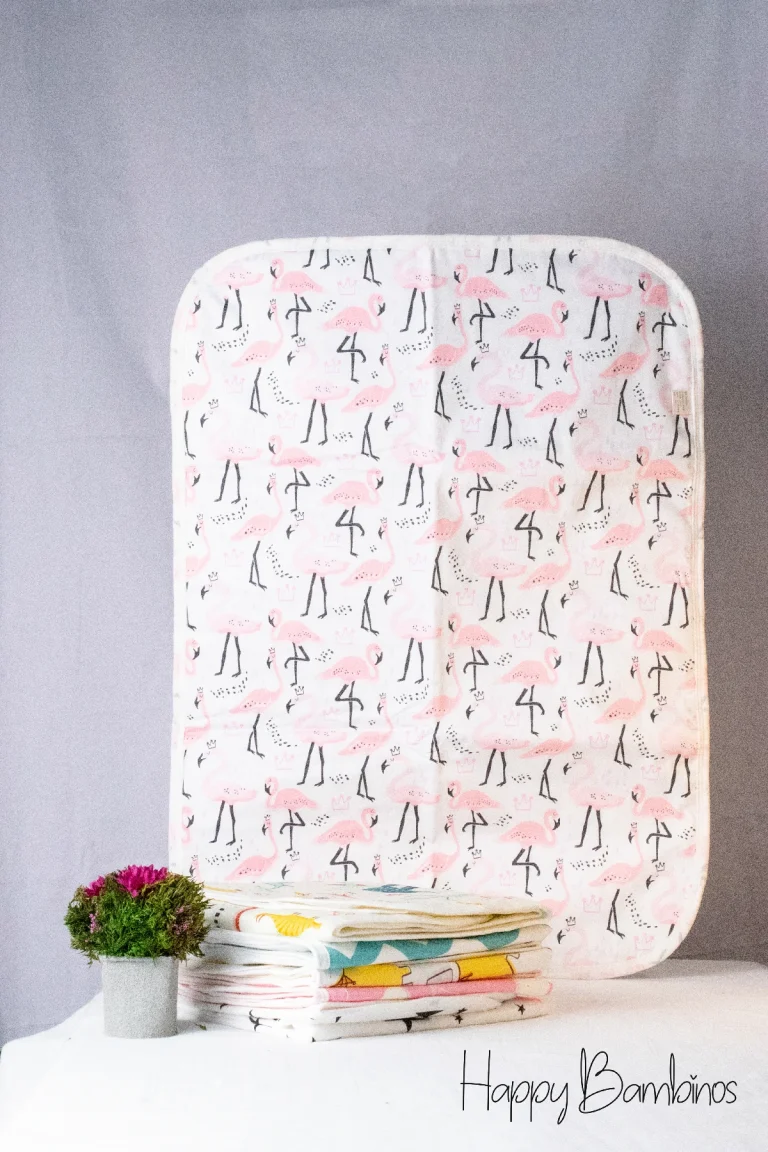 Home 88 Cot Sheet (Flamingo)